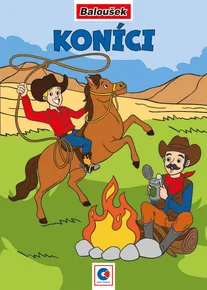 Malvorlage - A5 - Pferde